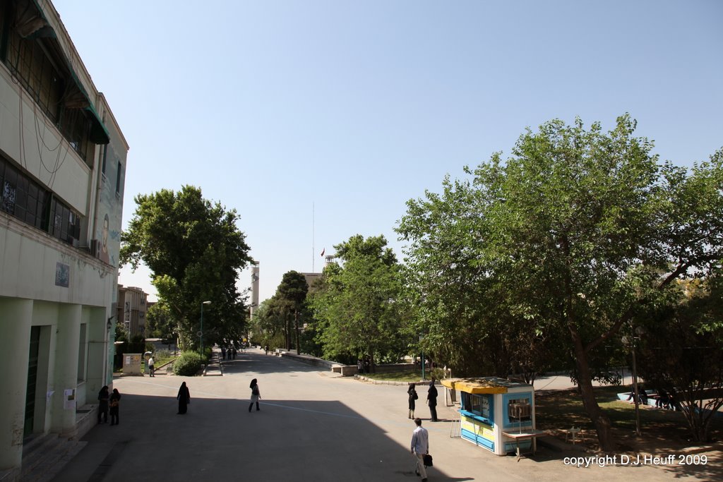 Tehran University campus. by Dick Heuff