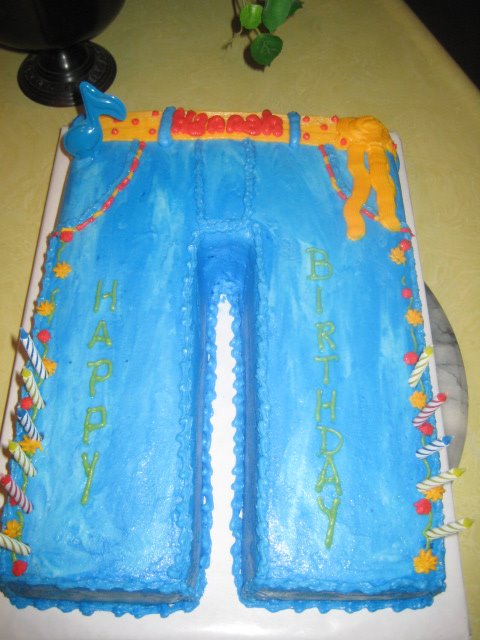 "Jeans" cake by Sarah O