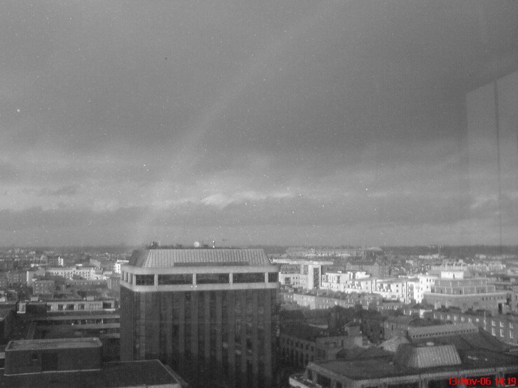 Rainbow over Dublin by craigrowand