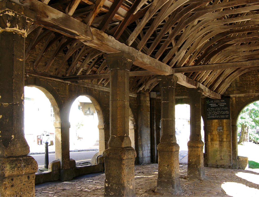 Market Hall, now owned by the National Trust by andrewsbrown