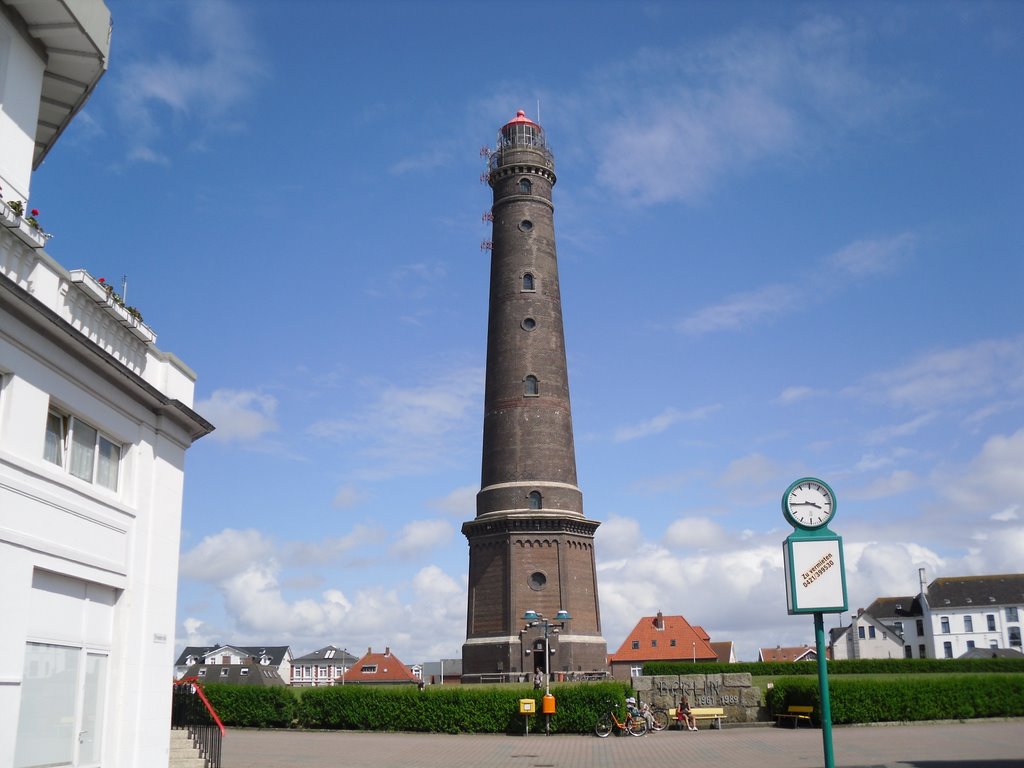 The new Lighthouse of Borkum by Henner