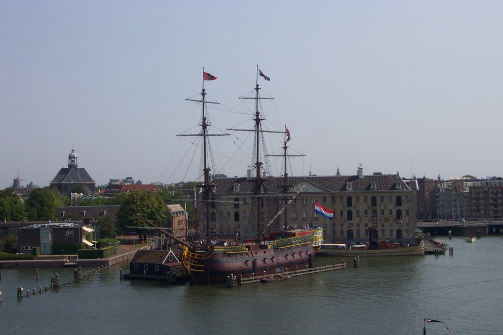 Replica of VOC Ship - Maritime Museum Amsterdam by ficker