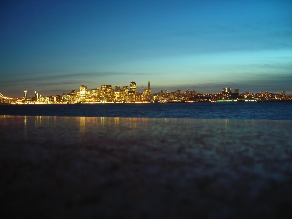 San Francisco From Treausure Island by Rasael Bervini-Monko…