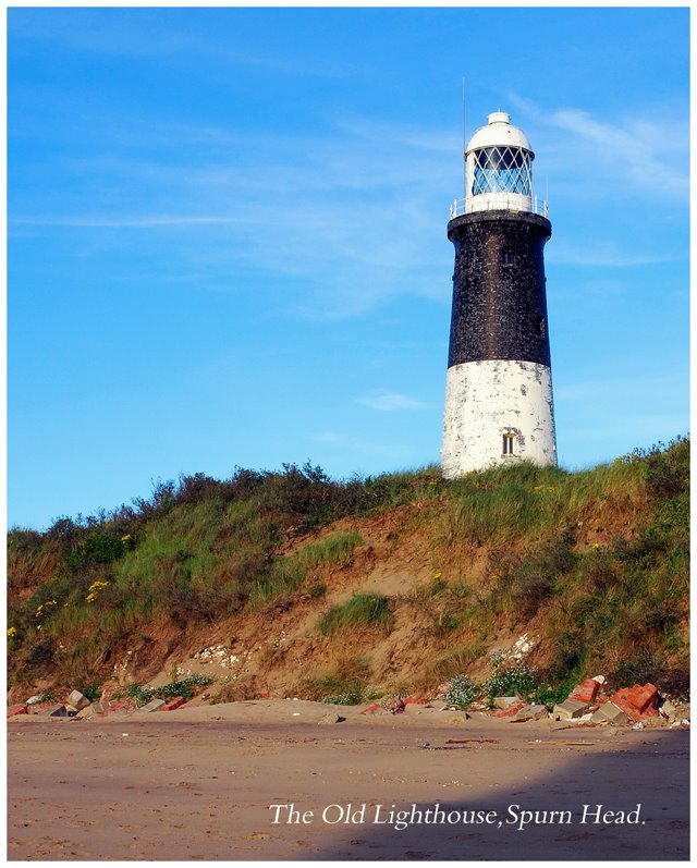 Old lighthouse,Spurn Head,Yorkshire by andrew hoskins