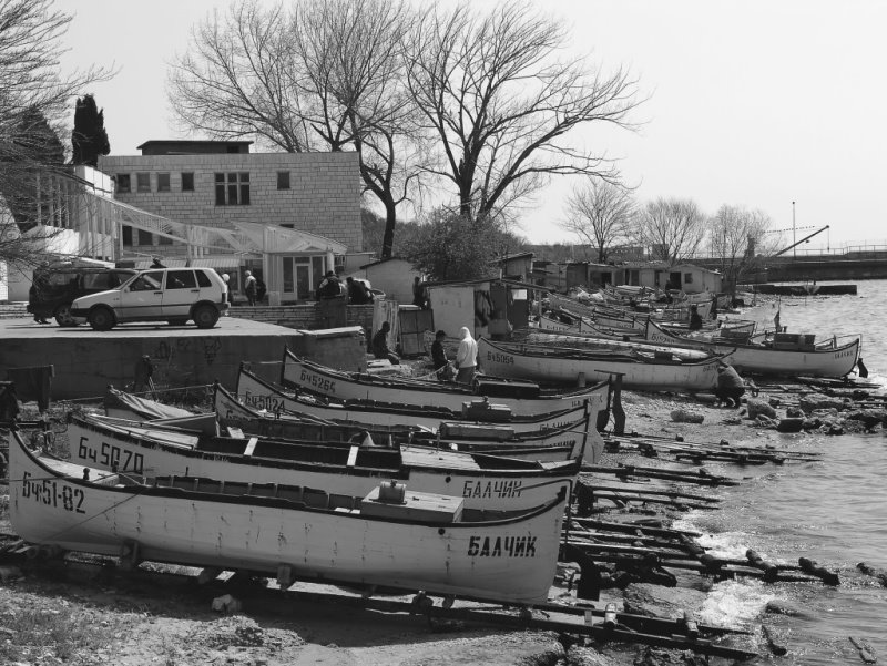 Balchik - fishing boats by Marius M.