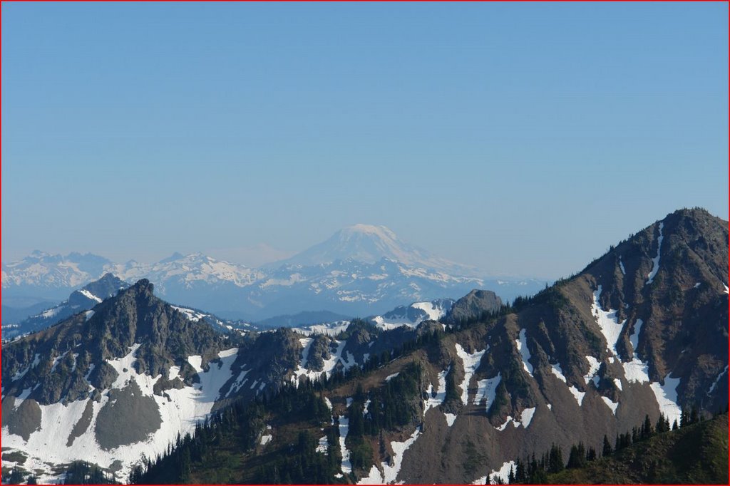 View from the Crystal Mountain Lodge in Summer by n7fsp