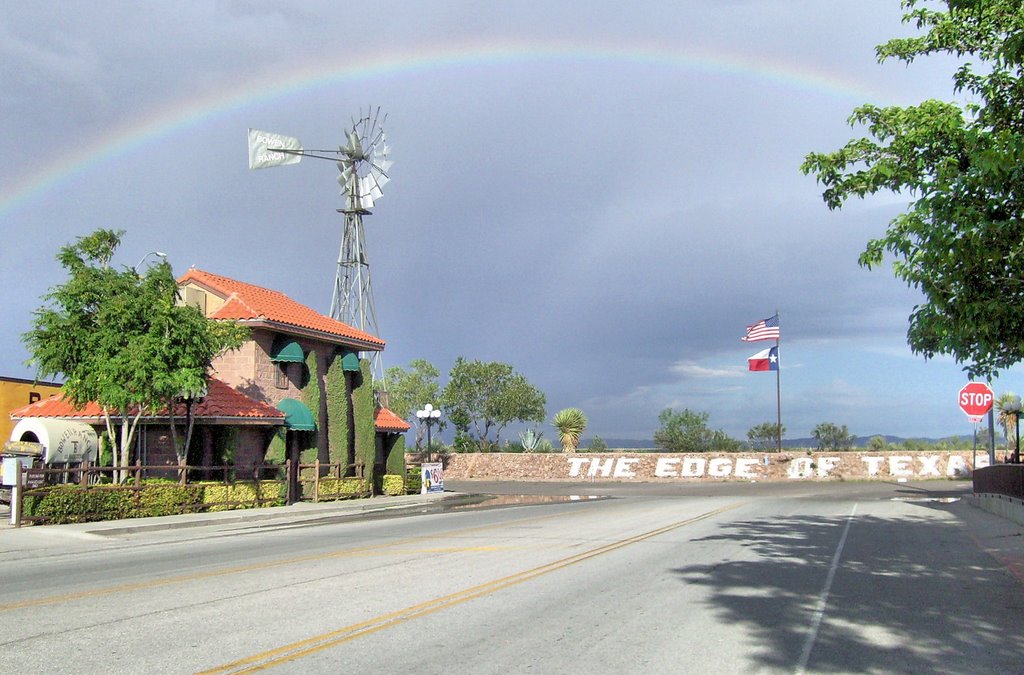 The Edge of Texas under the rainbow by PetraS.W.