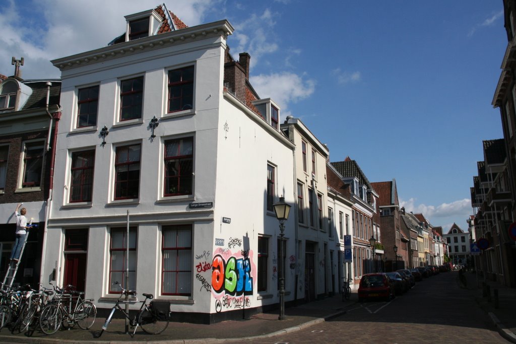 Springweg vanaf de Lange Smeestraat, Utrecht by Carl030nl