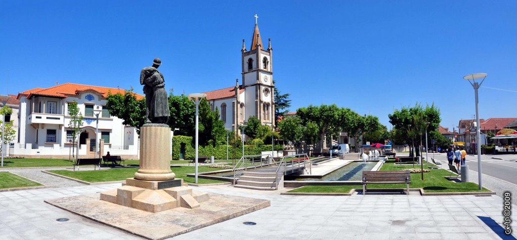 Tondela: Largo Anselmo Ferraz de Carvalho by Carlos Marques da Silva