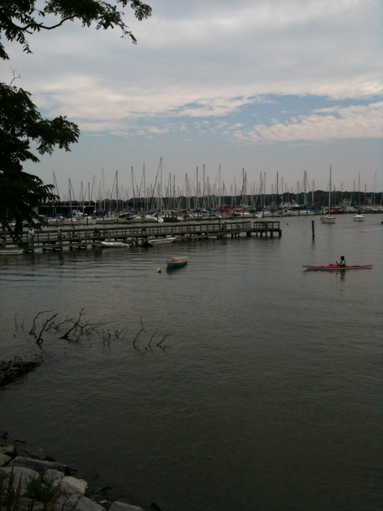 Pier at Galesville, MD by EasyXG