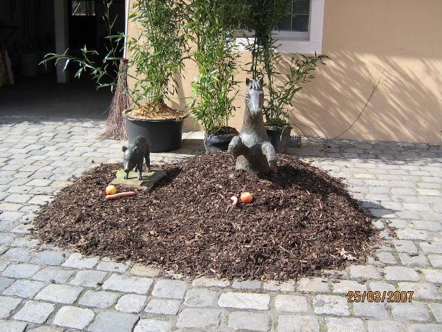 Nürnberger Tiergarten: Im Betriebshof by Purzel