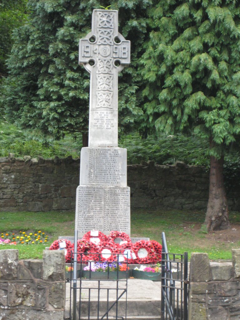 WW1 Memorial - Caergwrle by Taff Wrexham