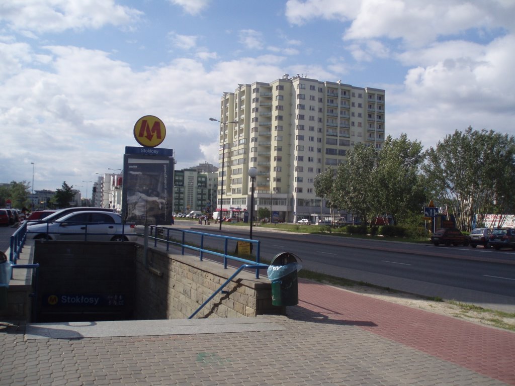 Stokłosy - metro station by zorro.mstitel