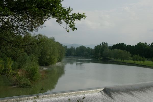 Il fiume Reno a Casalecchio by Bonfi