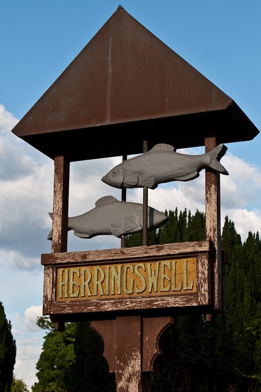 Herringswell Village Sign by eaglekepr