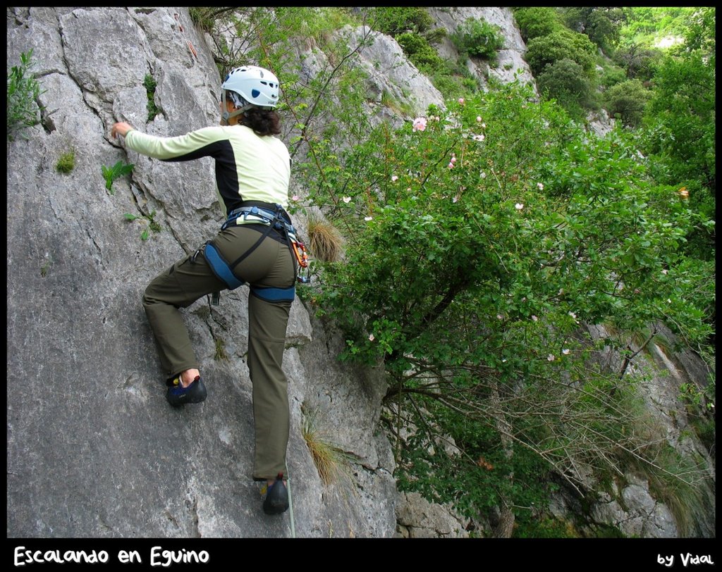 Escalando en Eguino by ¡¡¡Montañas... A Esg…