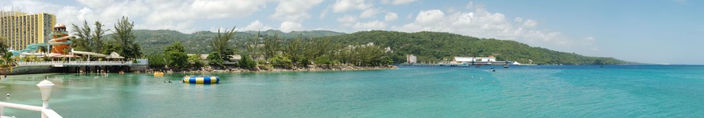 View from Sunset Jamaica Grand, Ocho Rios, Jamaica by Brent Fidler