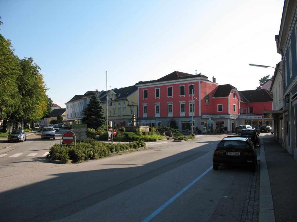 Austria/Österreich. Oberösterreich. Kremsmünster. Marktplatz by Sergiy Shyrokykh