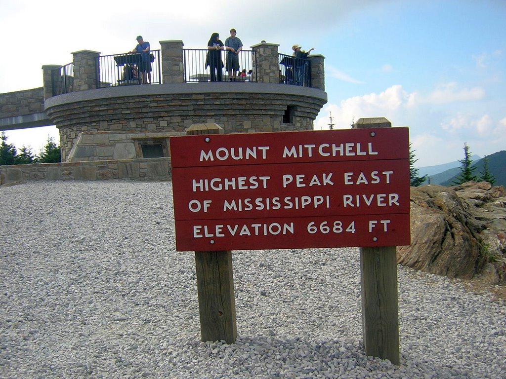 Mount Mitchell, Elevation 6,684 Feet, 6-27-2009 by Kyle Stephen Smith