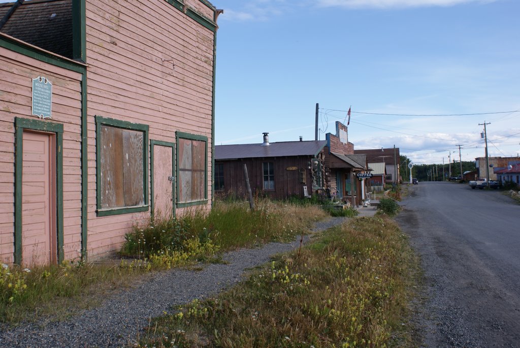 Downtown Atlin BC by Pwdrkng