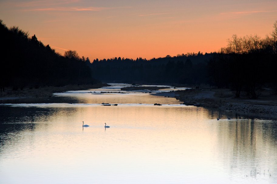 Isar Evening by KasiaD