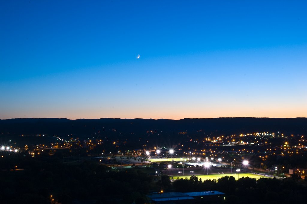 West Rapid City at Night by Edwin_Johnson