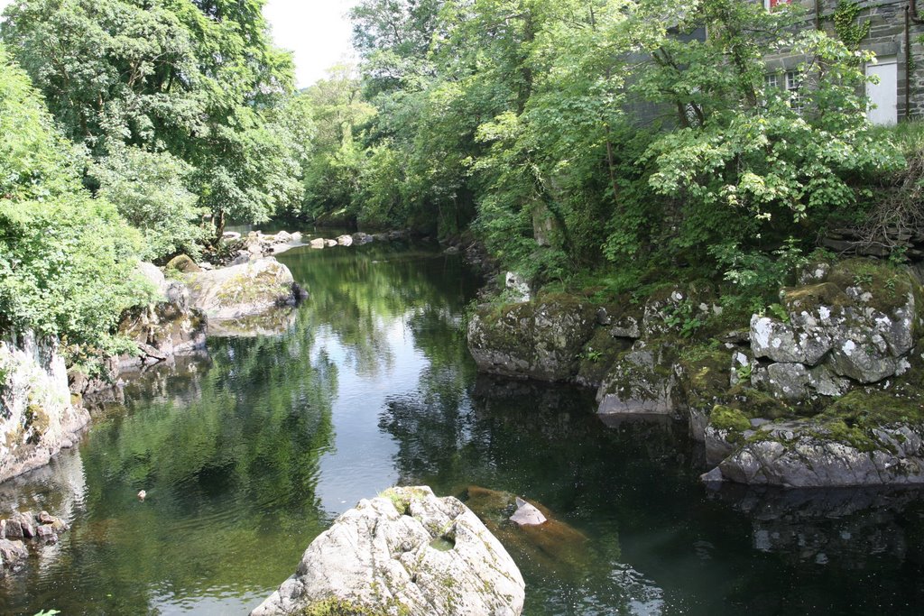 Conwy river, at Betws y coed. by ccrcats