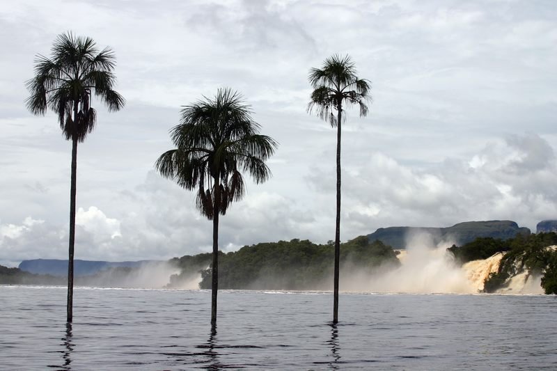 Canaima Lagoon by cantesio