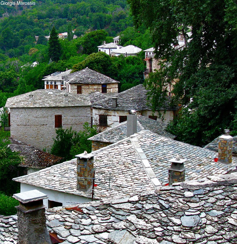 Stone roofs - Pinakates by TARTARIS