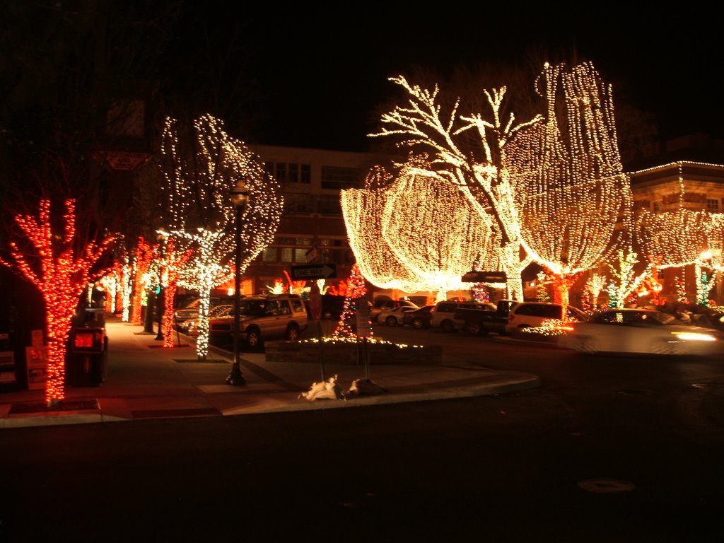 Christmas around the old post office by rebeka burnett