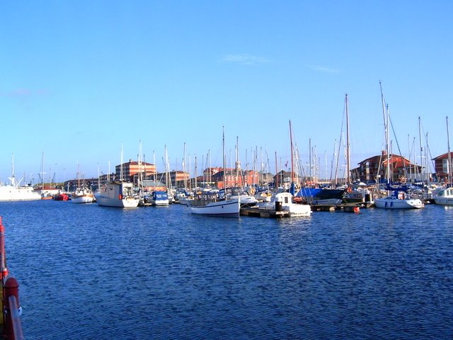 Hartlepool, Marina Boats by chris010492