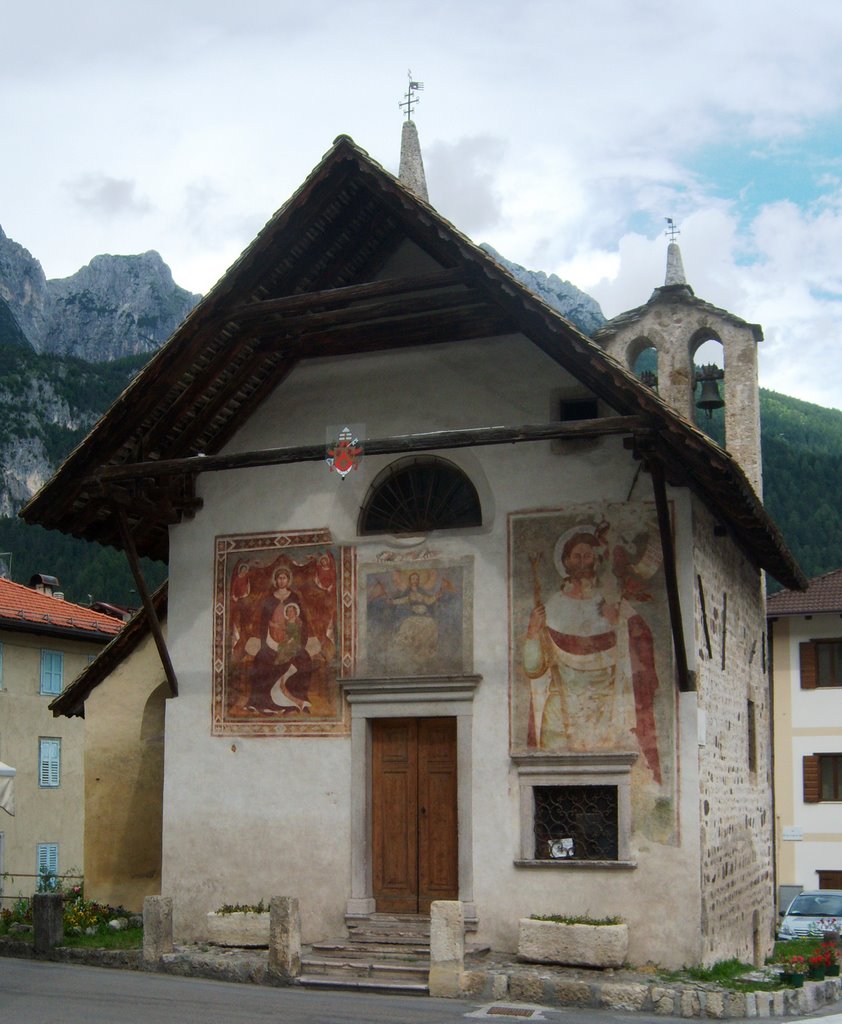 Vigo di Cadore - S. Orsola by franco baldissarutti