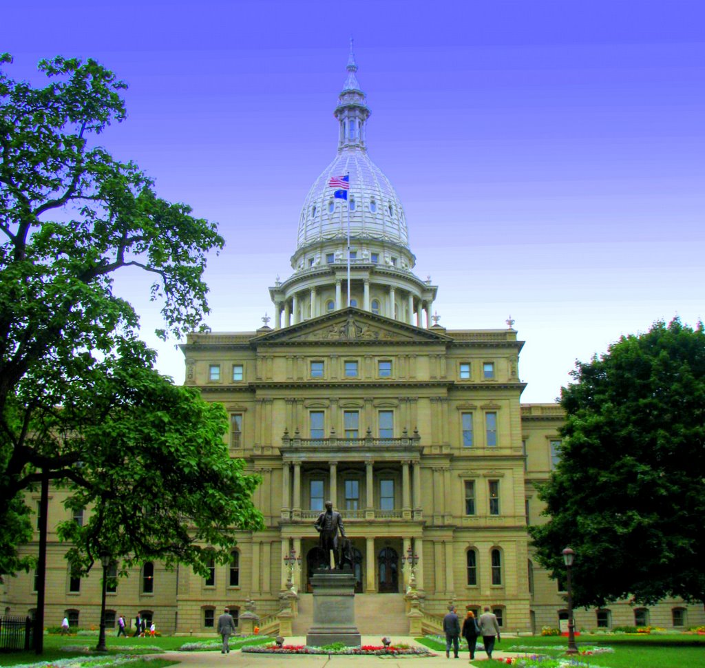 Michigan Capitol, Lansing by HAMANA