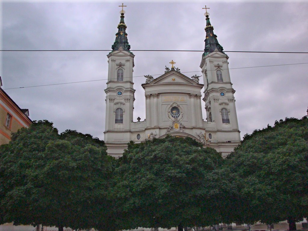 Piaristenkirche Maria Treu by george giannopoulos