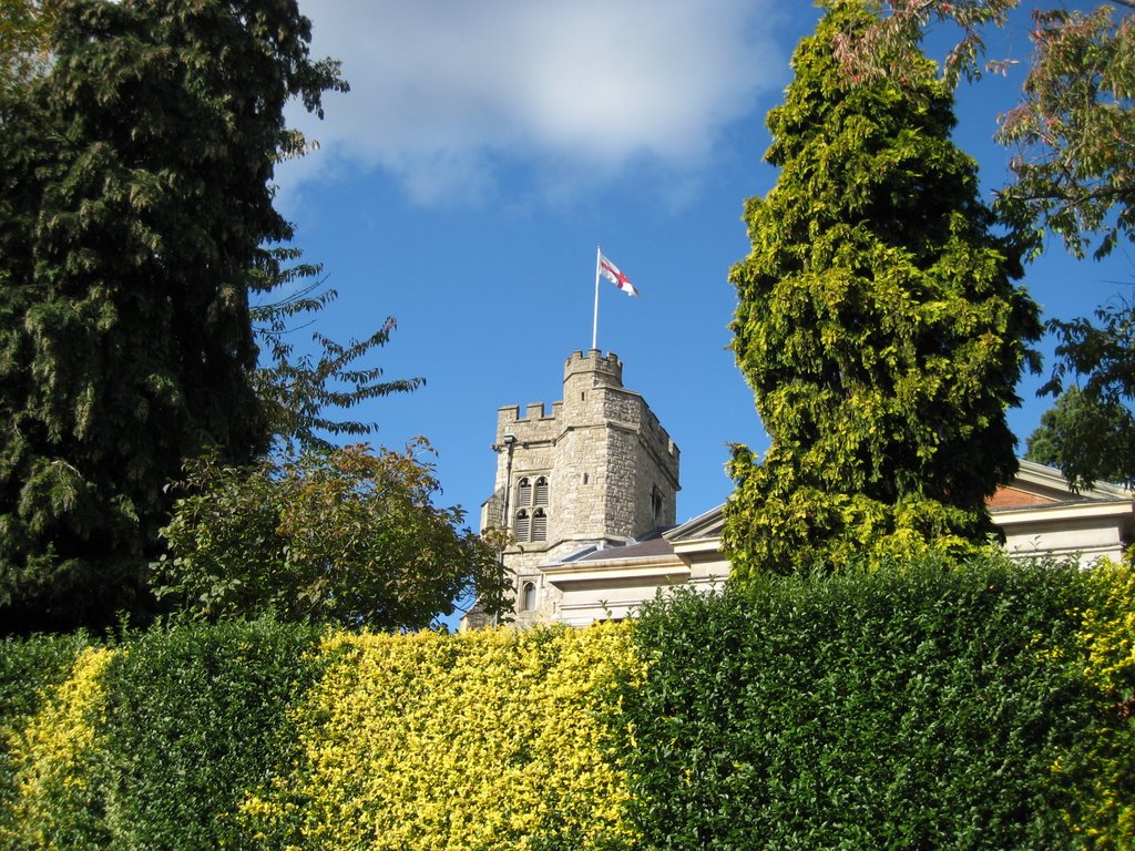 St george's flag by andy longfellow