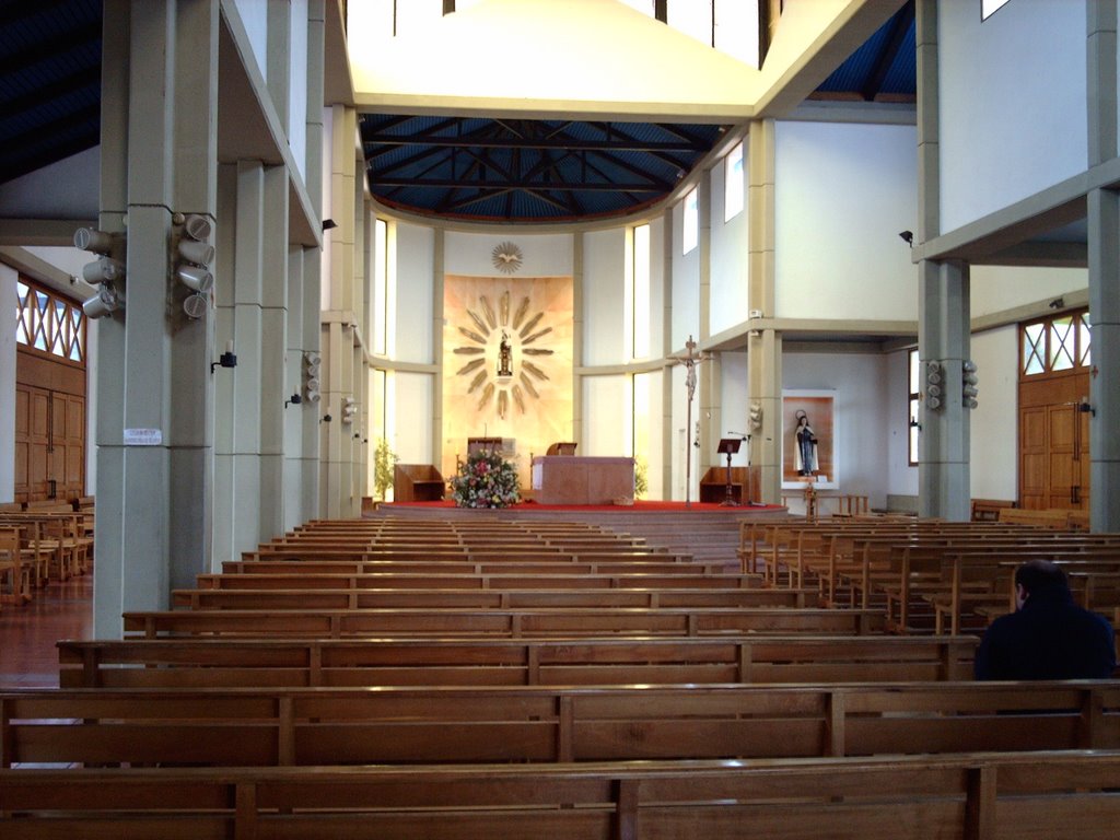 Santuario Santa Teresa de Los Andes, Interior de la Iglesia, V Region, Chile by ((d@n!eL))