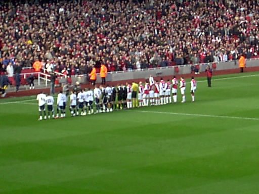 First arsenal v spurs game 2007 by l10egs