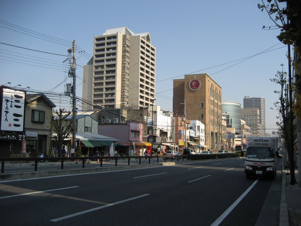 Hanshin-kokudo St. by Nagono