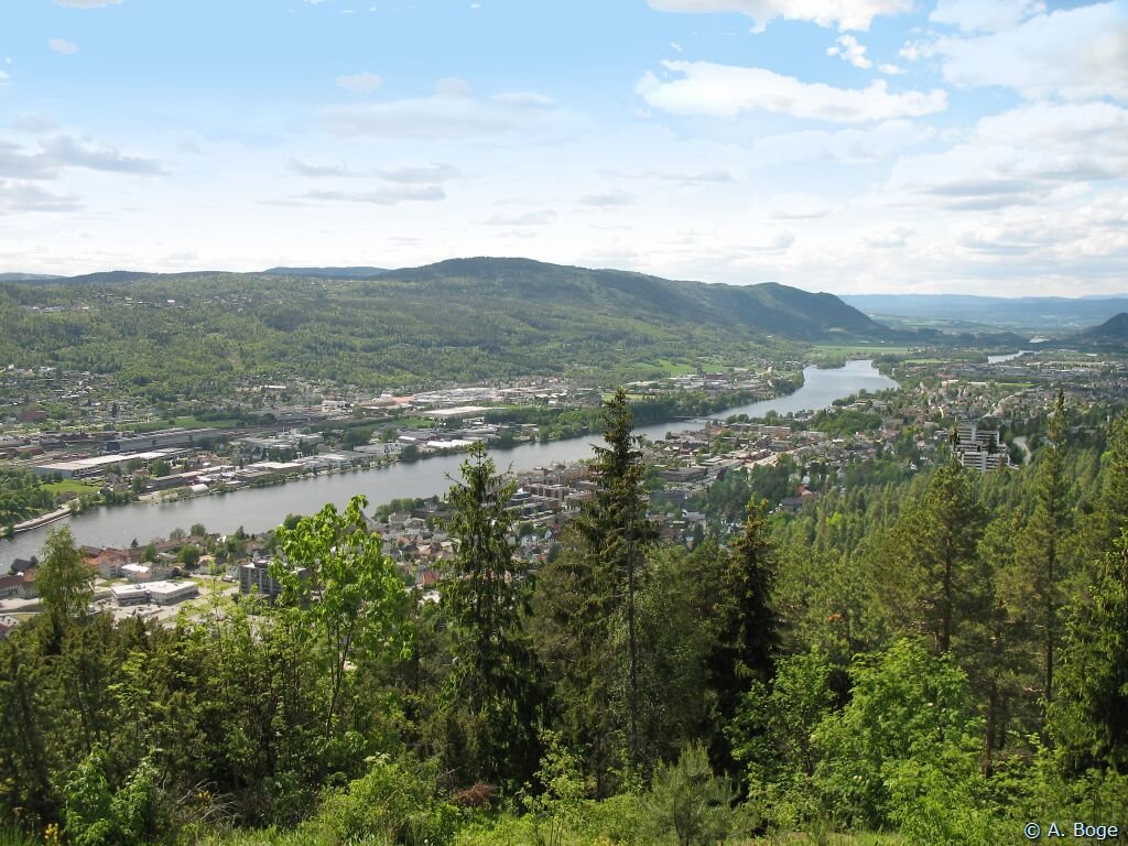 View from Bragernesåsen by Audun Boge