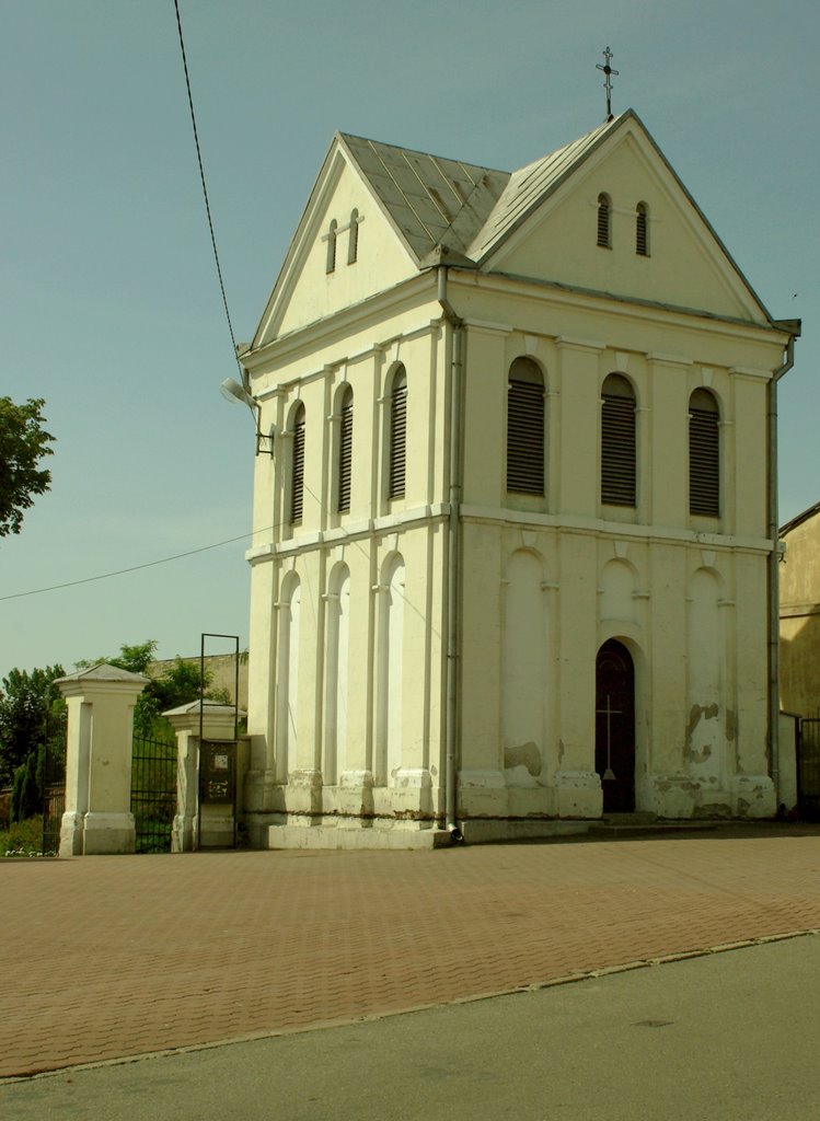 Nadpilicze. Warka. Potężna dzwonnica - wyposażenie fary. by Nieostatni