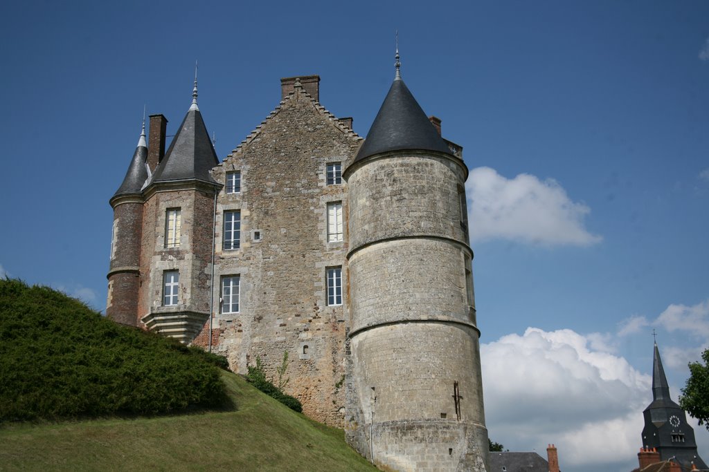 Château de Montmirail, Montmirail, Sarthe, Pays de la Loire, France by Hans Sterkendries