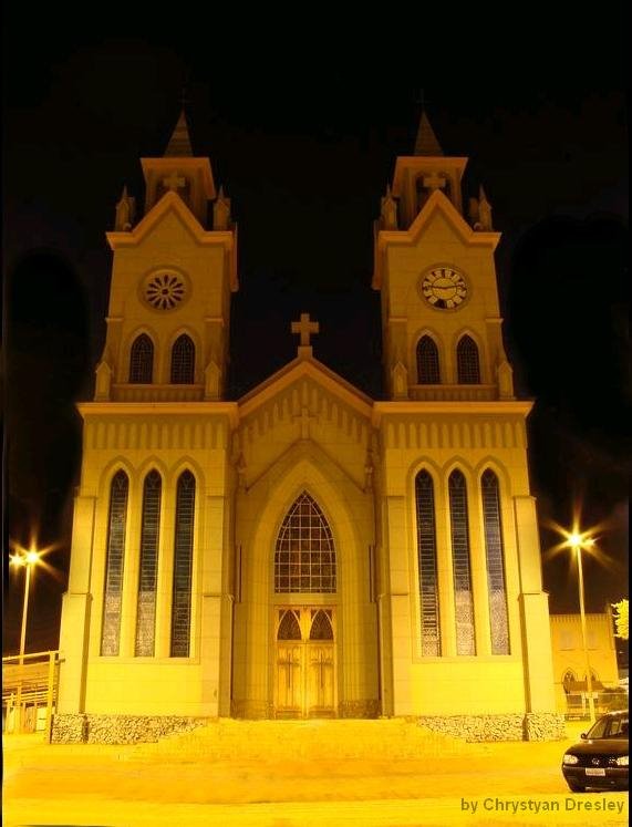 Foto Noturna Igreja Matriz Frutal_MG_Brasil by Chrystyan Dresley (F…