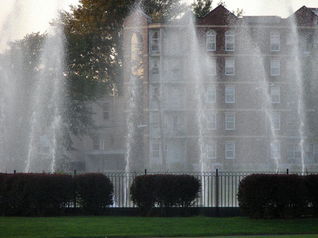 Commons Fountain, Halifax by Hyalucent