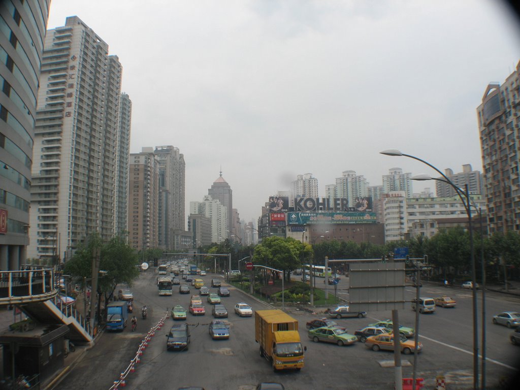 上海卢湾区和徐汇区交界处 Shanghai Luwan District and Xuhui District at the junction of by 竹金