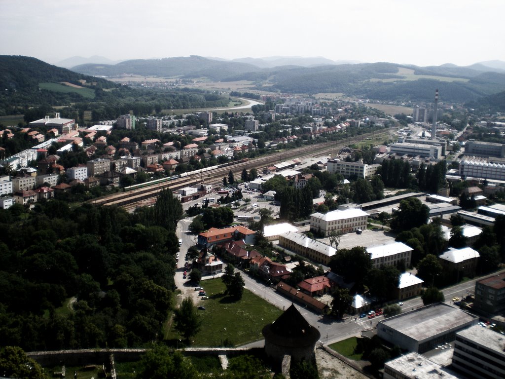 TRENČÍN Z HRADU 2 by MAYO_SVK