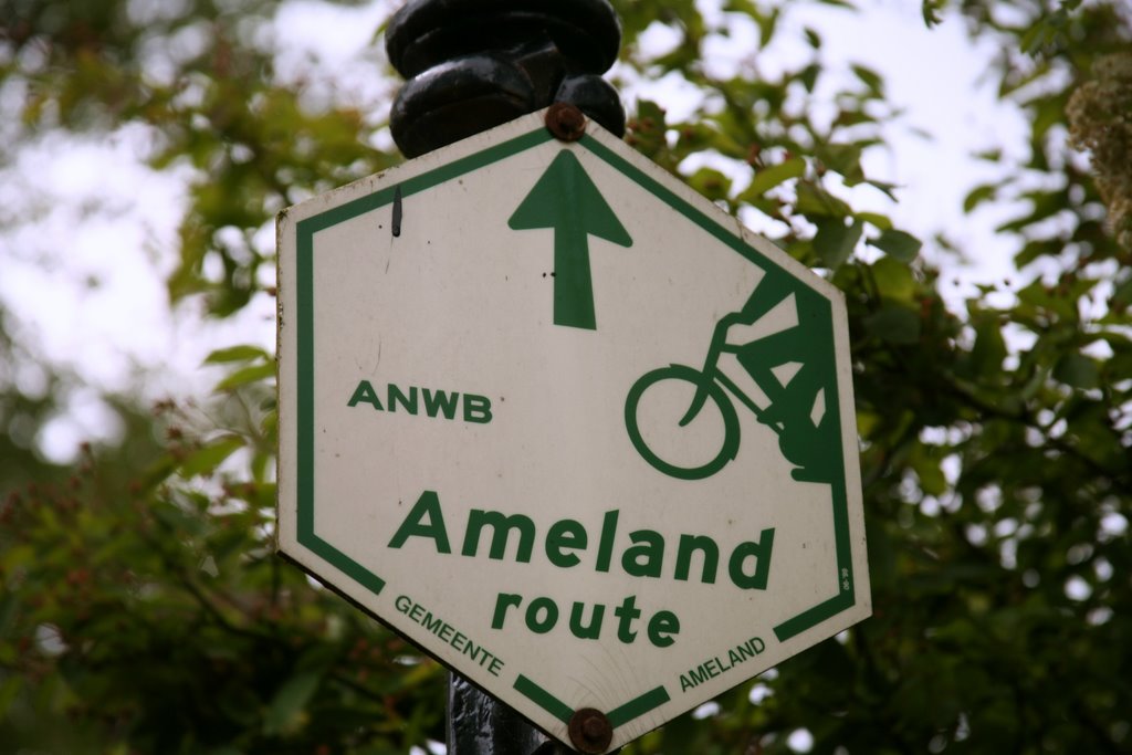 Ameland Route, Ameland, Friesland, Nederland by Hans Sterkendries