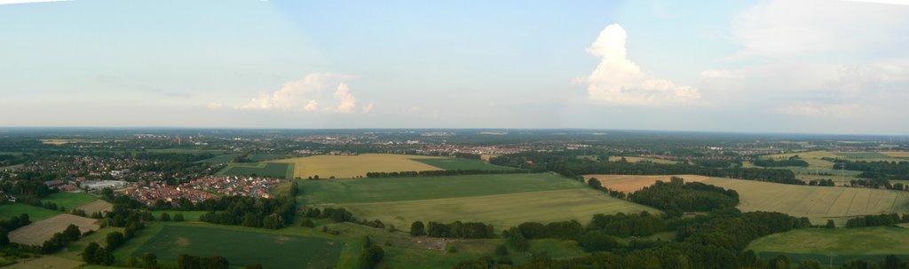 Panorama Reppenstedt - Lüneburg - Oedeme by buwi