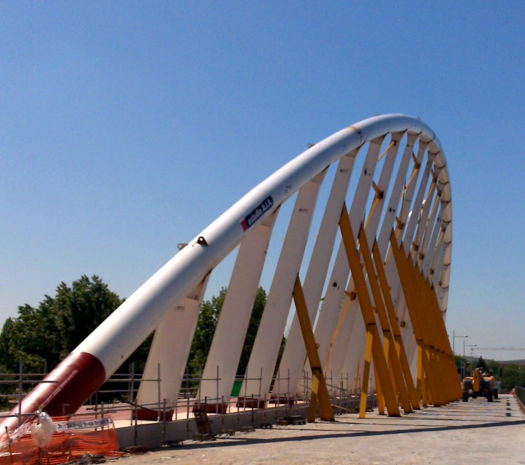 Bridge construction in La Peraleda by spiritualizedkaos