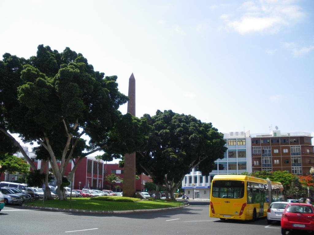 Obelisco en la Plaza de la Constitución by S. Jimenez