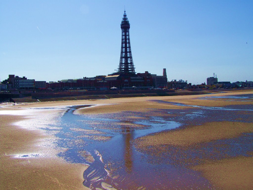 Blackpool Tower From North Pier by Phil Greenwood